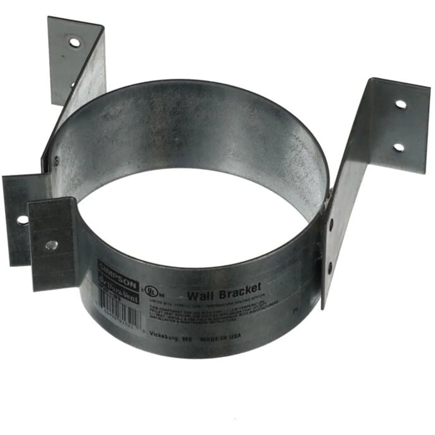 3" Simpson PelletVent PRO Wall Strap: 3PVP-WS - Image 3