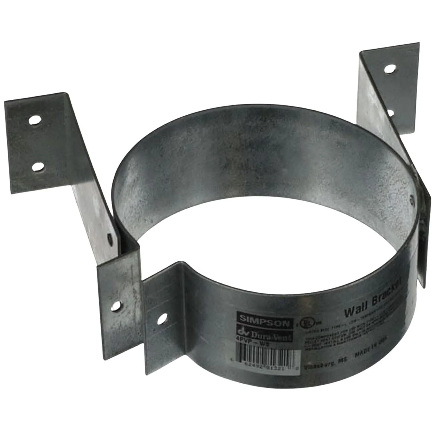 3" Simpson PelletVent PRO Wall Strap: 3PVP-WS - Image 5