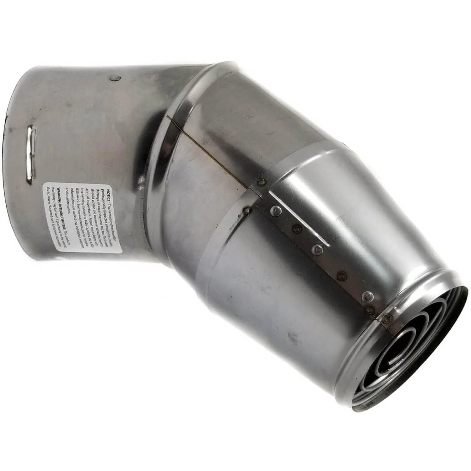 DuraVent Pellet Vent Pro, 4" Pipe Kit with Vertical Rise up to 36 inches: 4PVP-HZ-KIT-RISE - Image 6