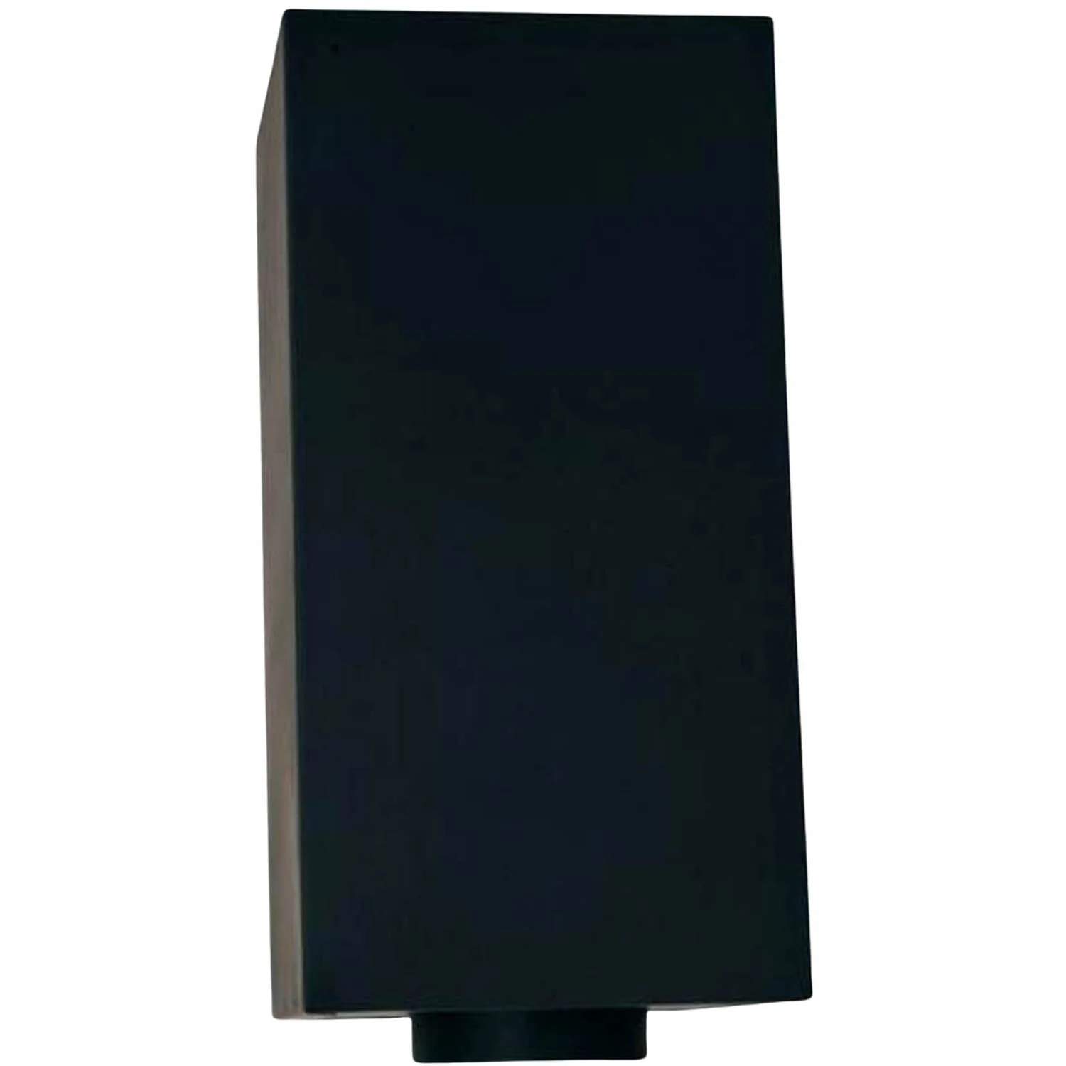 6" Ventis Blk 24" Tall Ext Square Support: VA-CCSEXT2406