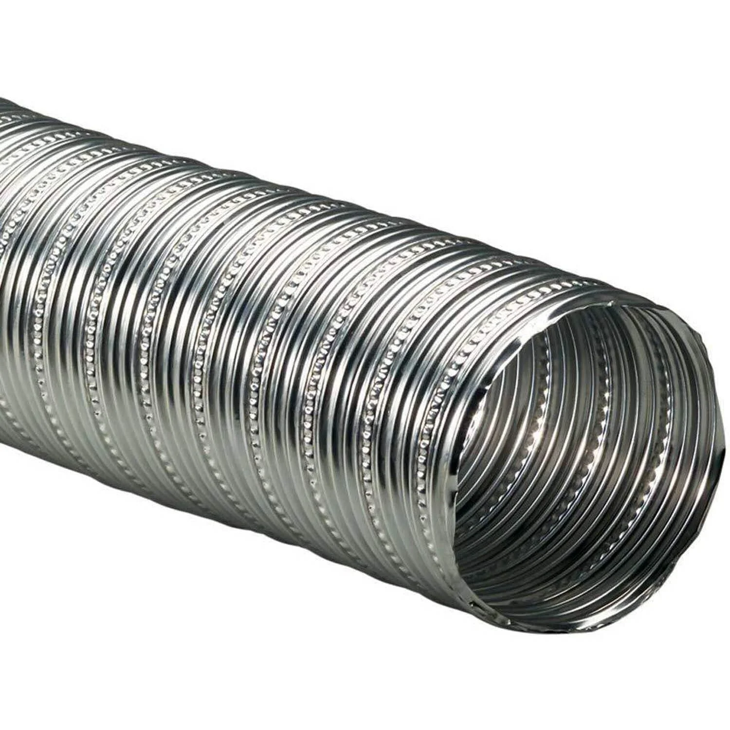 3" Aluminum Flex Pipe For Outside Air Venting - 5 FT - Image 2