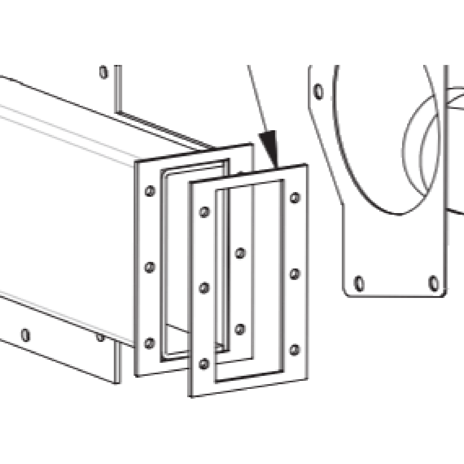 Ashley Pellet Stove Exhaust Duct Gasket (AP130): 88117 - Image 3