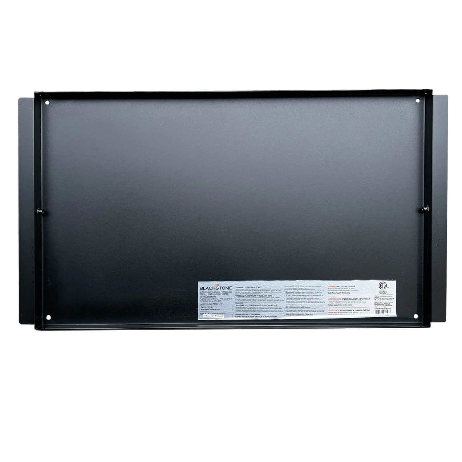 Blackstone, 27" x 15", Stabilizing Shelf for 28" Griddle Model 2147: BS-2147-SS - Image 2