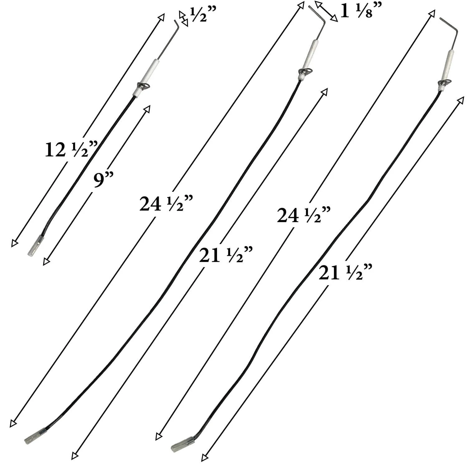 Blackstone 3-Piece Igniter Needle Kit for Model 1550 Gas Griddle - Image 2