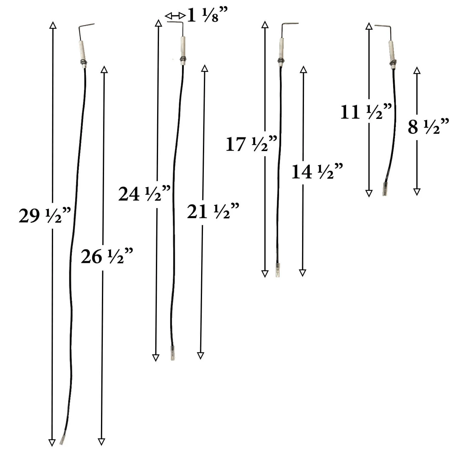 Blackstone 4-Piece Igniter Needle Kit for 28" Gas Griddles - Image 2