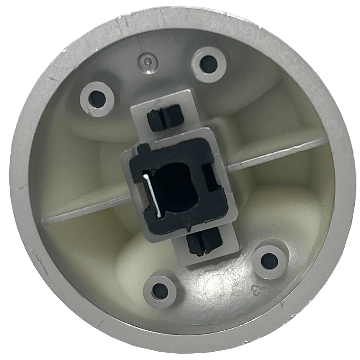 Blackstone Chrome/Black Burner Knob for 1565 and 1605 Propane Griddles: RP 90037 - Image 3