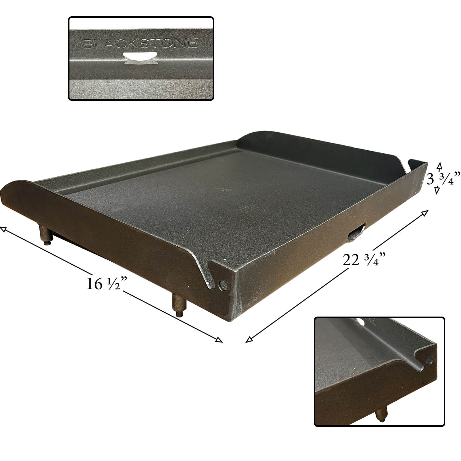 Blackstone Replacement Griddle Top for On The Go 22" Scissor Cart Griddles - Image 3