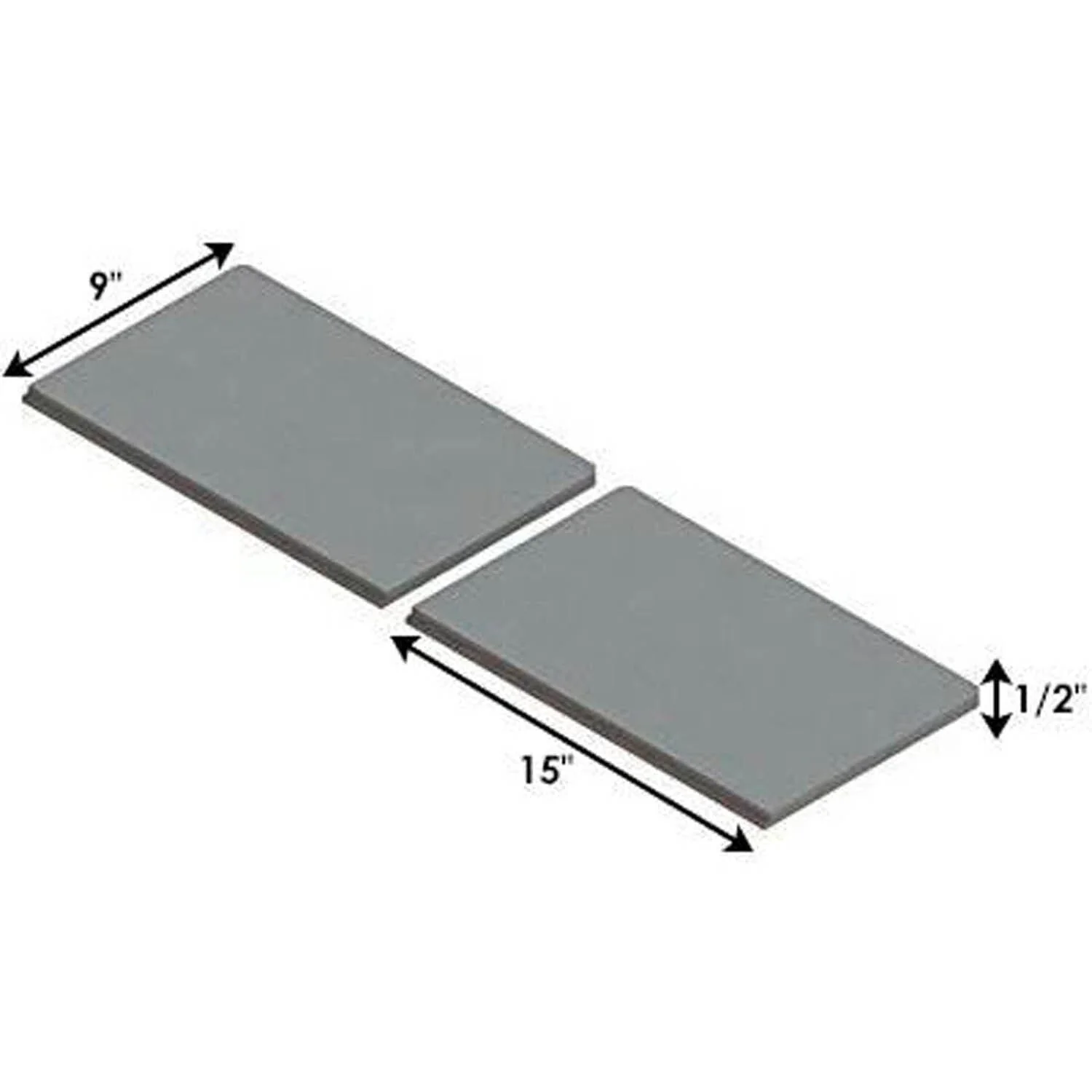 Cleveland Iron Works Baffle Board and Blanket Kit for Medium Wood Stoves - Image 4
