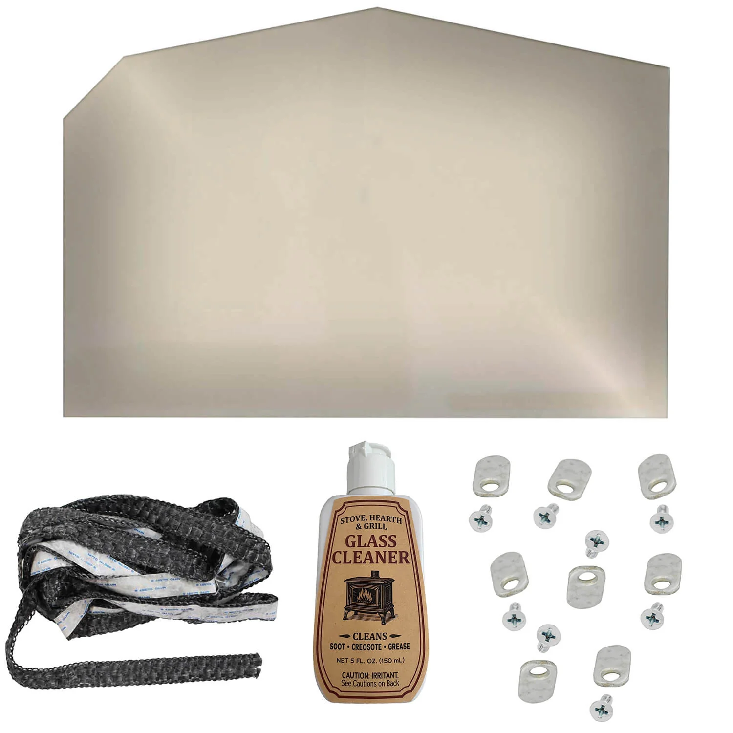 Country Flame Stove 7P048CF Glass Kit