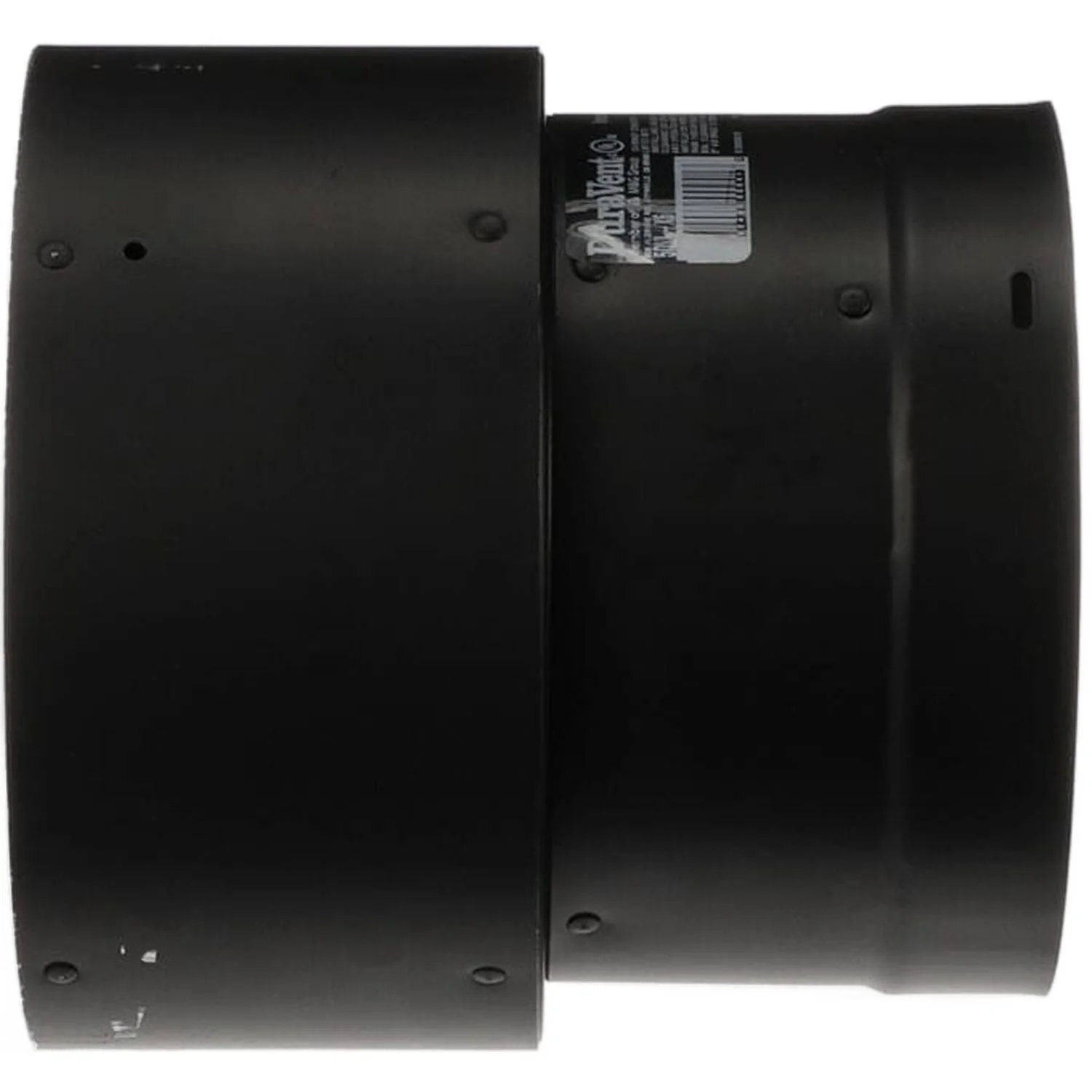 DuraVent DVL Stove Pipe Double Wall Increaser 5" to 6" Black: 5DVL-X6 - Image 4