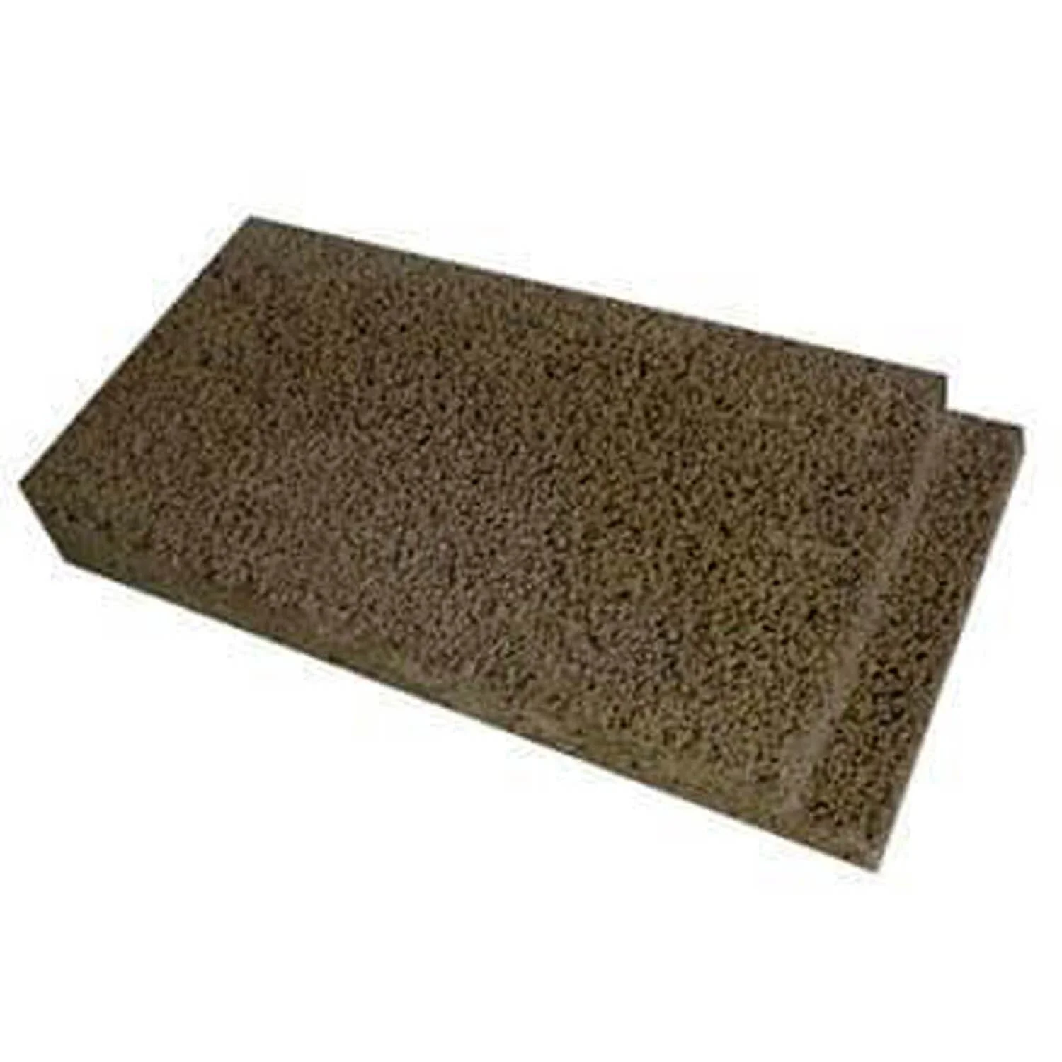Firebrick 1-1/4" Thick notched top 4-1/2" x9" Fits: Earth Stove. Replaces brick: FB2 - Image 3