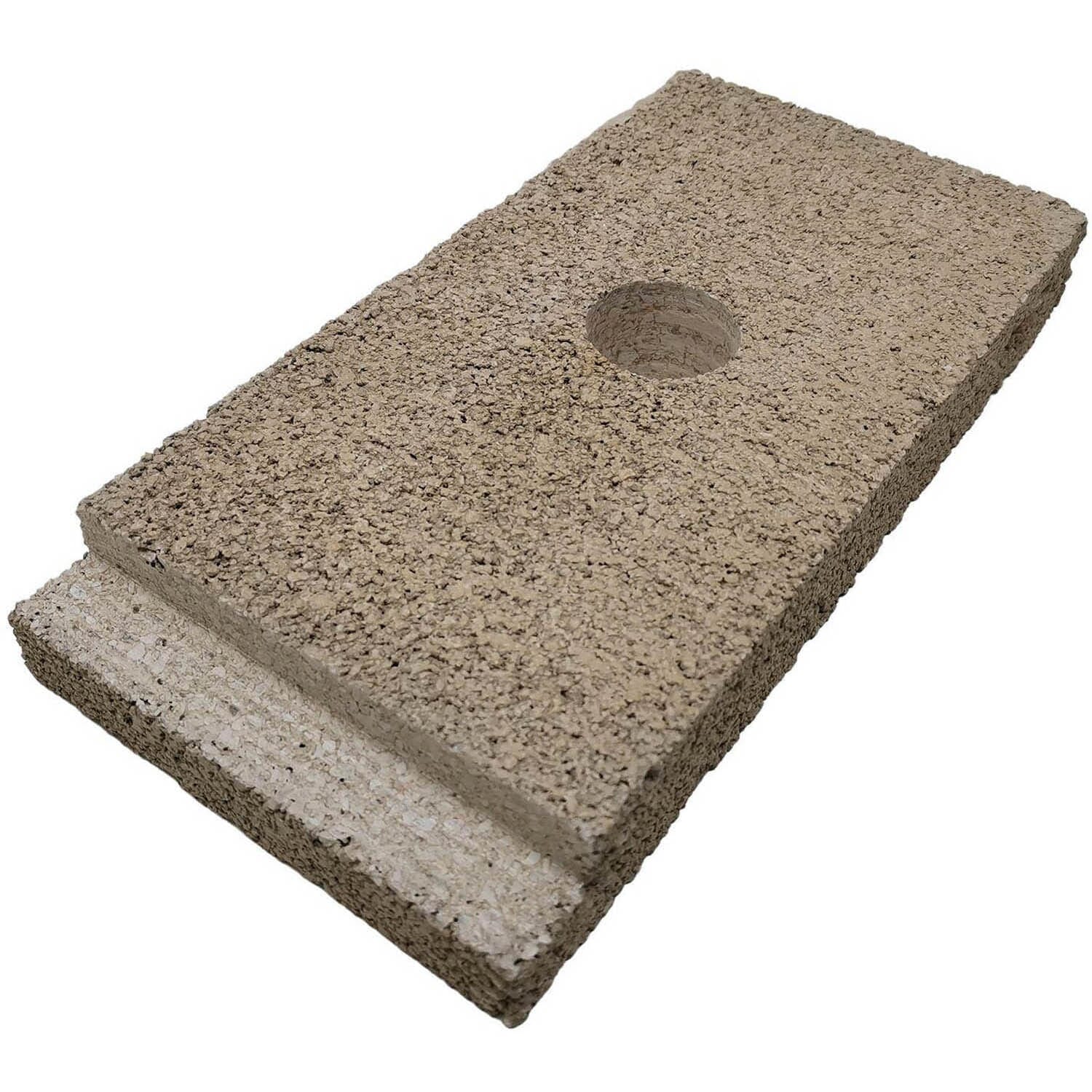 Earth Stove Firebrick Notched Top With Hole (1-1/4" x 4-1/2" x9 "): FB3 - Image 4
