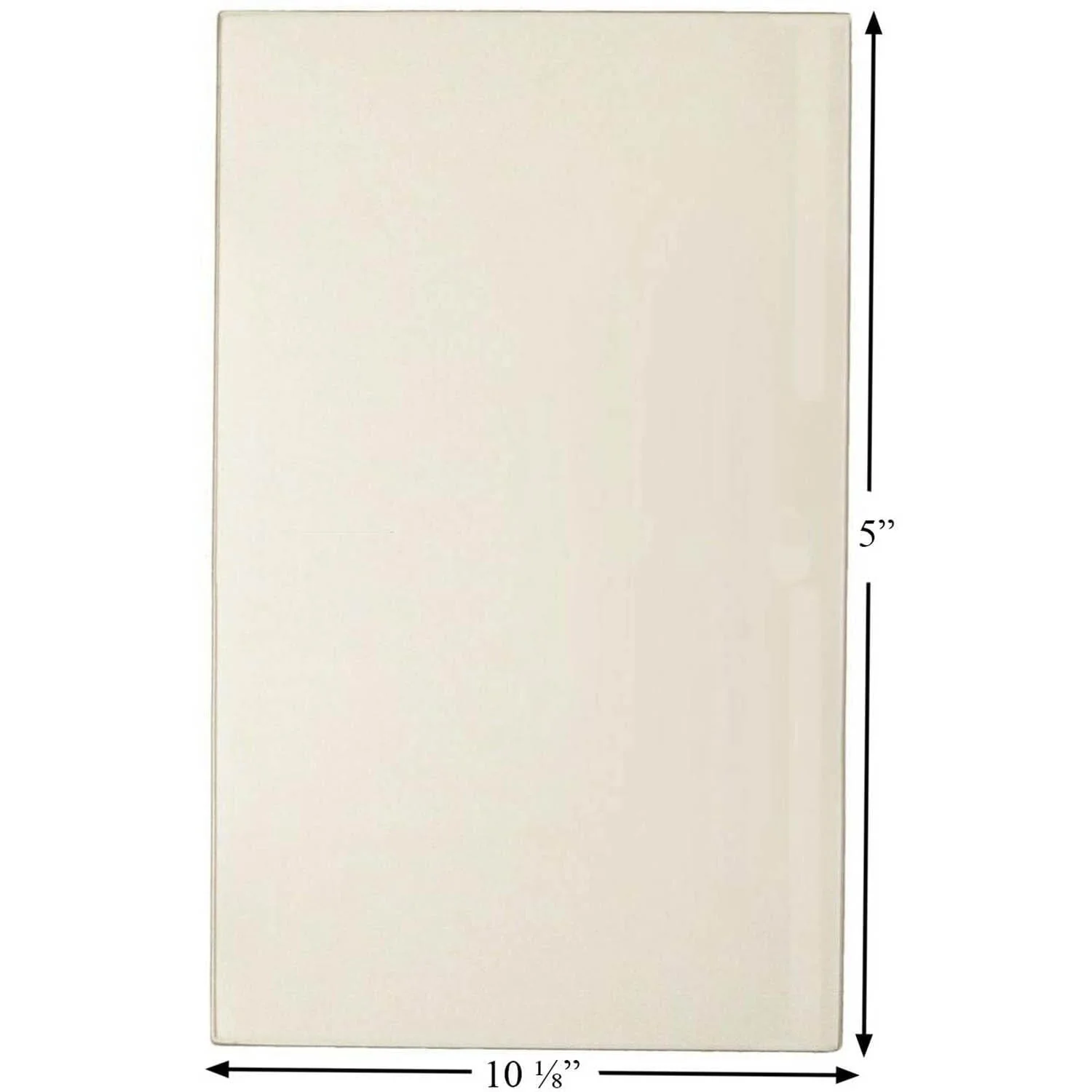 Harman Advance Side Glass & Gasket 5" x 10 ⅛": 1-00-08729-OEM