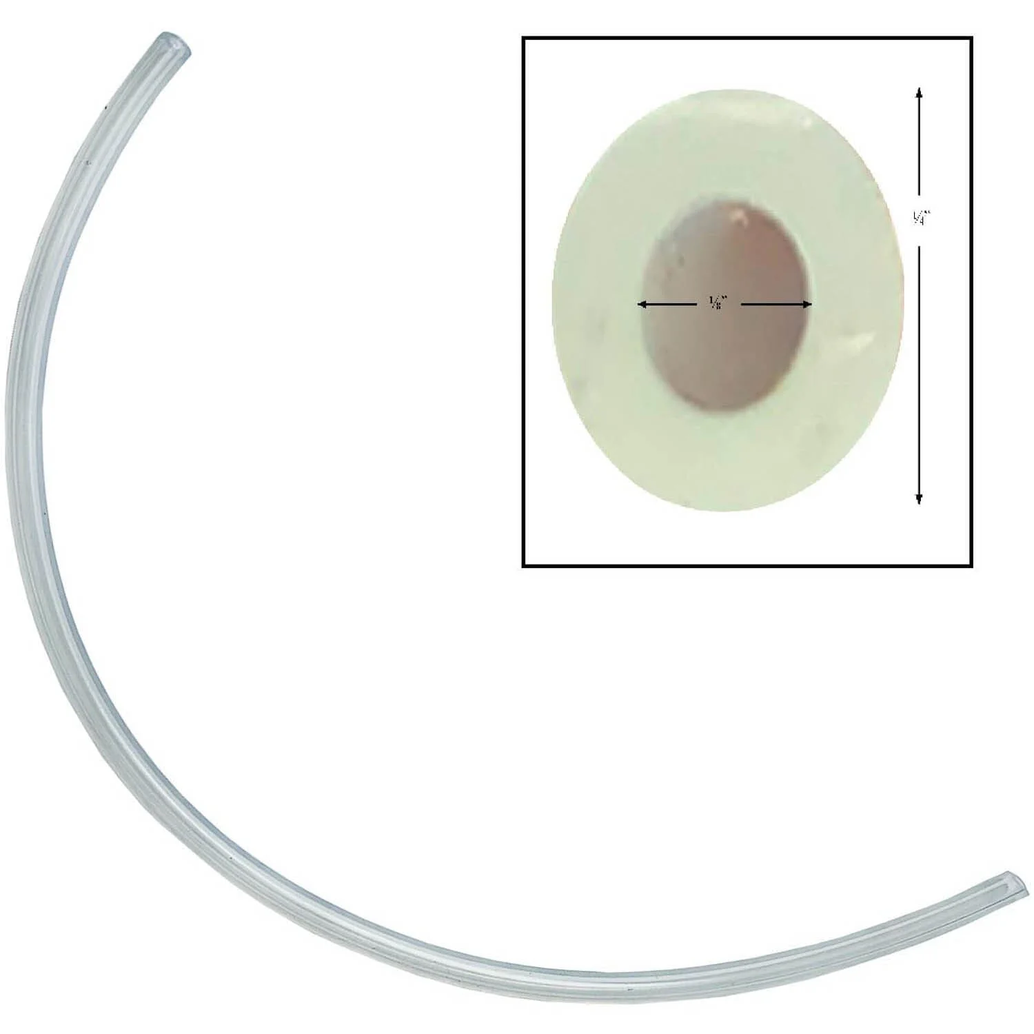 Heatilator Eco Choice Replacement Hose For The Differential Vacuum Pressure Sensor Switch: 1-00-5113574