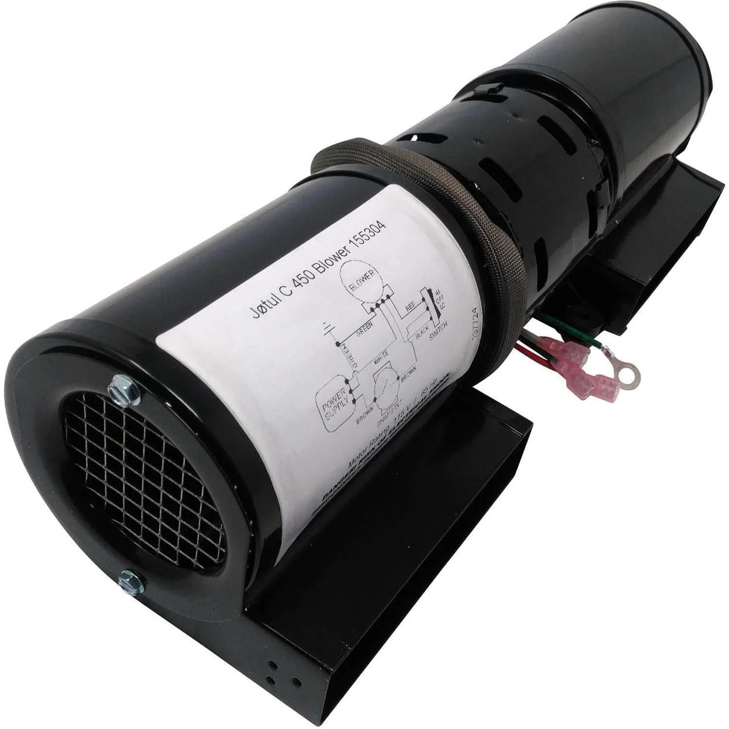 Jotul C450 Cleanface Complete Blower Kit: 155304 - Image 4
