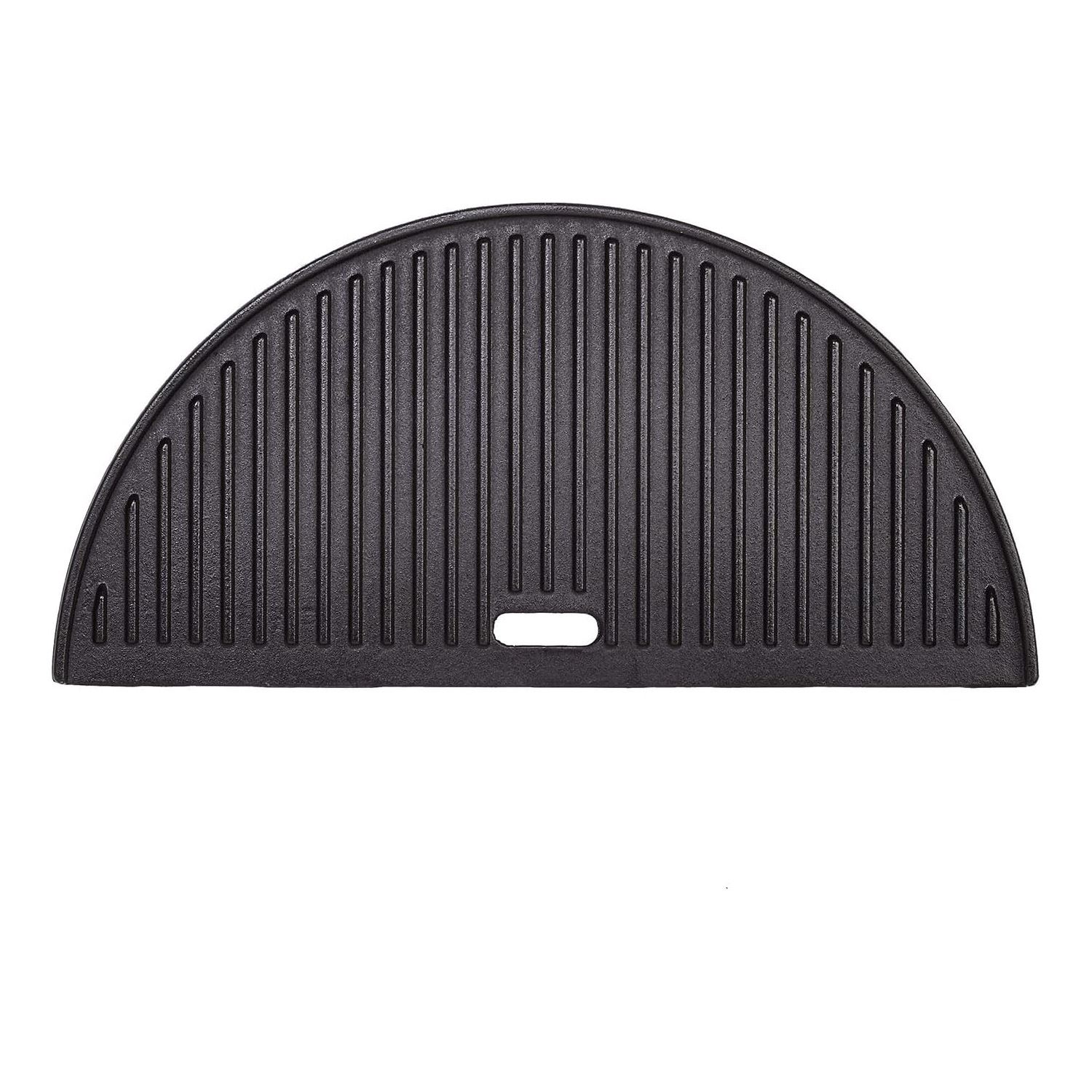 Kamado Joe Classic Joe Half Moon Cast Iron Reversible Griddle: KJ-HCIGRIDDLE