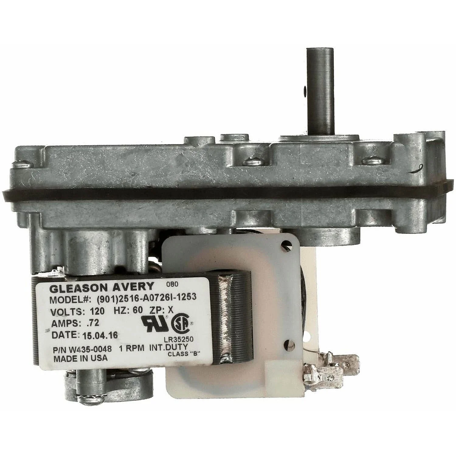 Napoleon & Timberwolf Auger Motor By Gleason Avery (1RPM, CW): NPAM-AMP