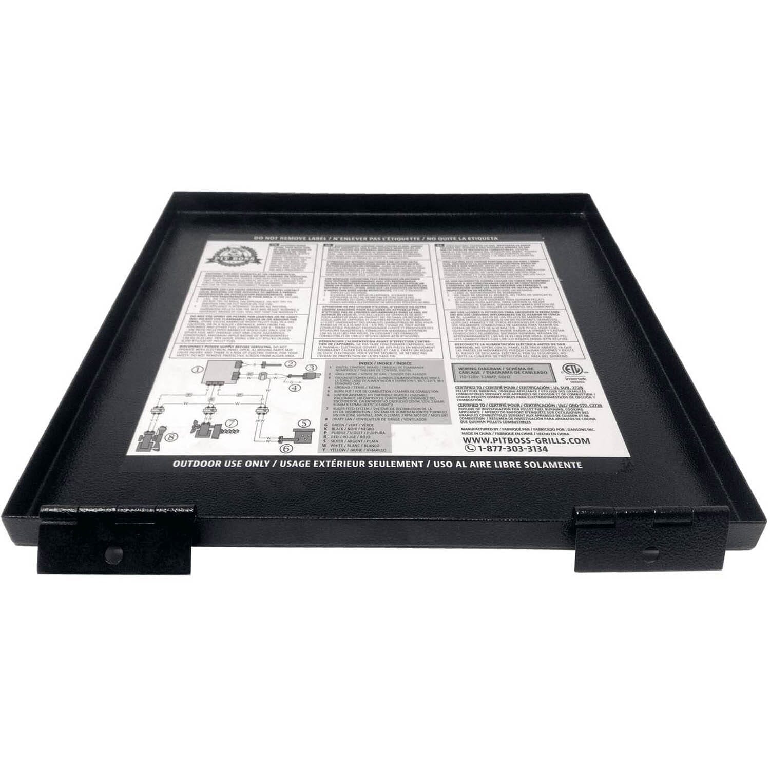 Pit Boss Hopper Lid Black, 76140 - Image 3