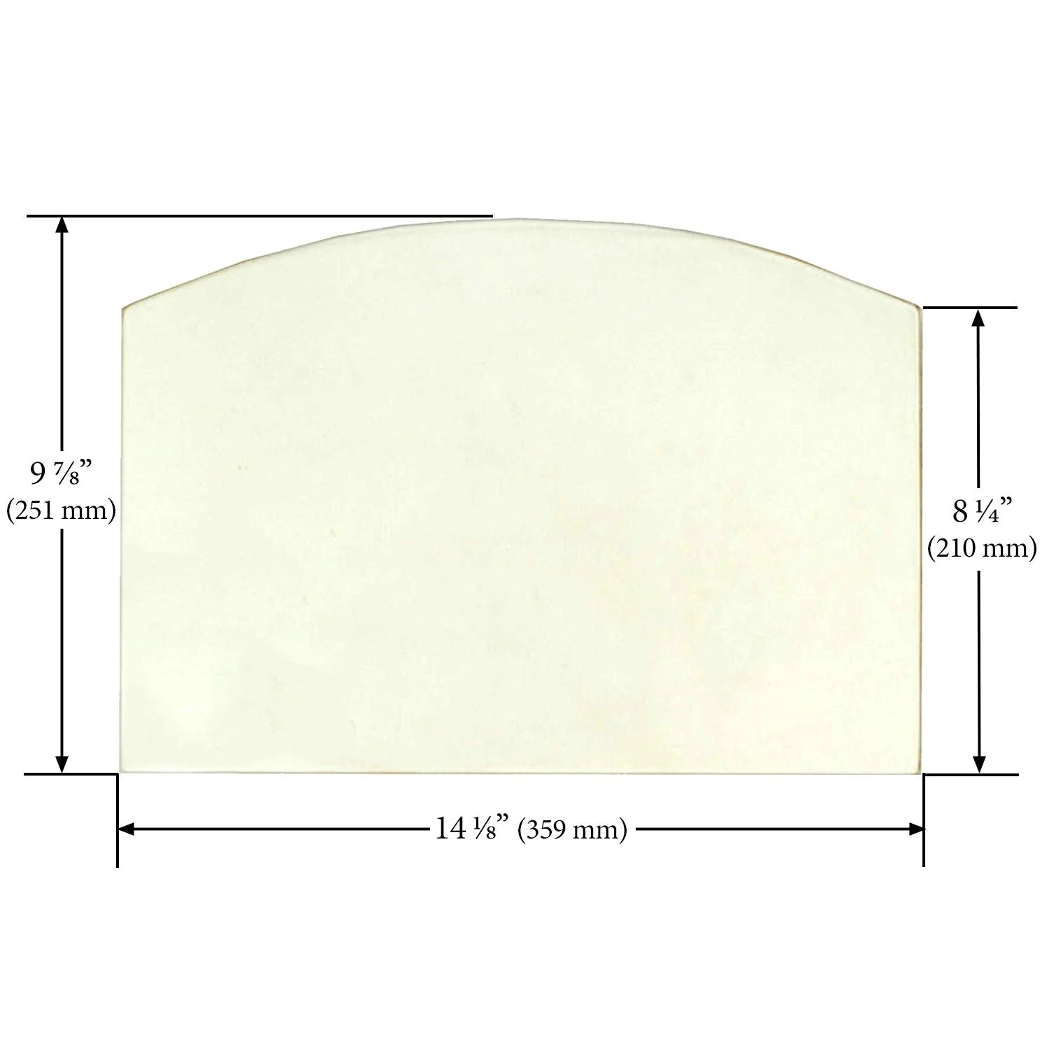 Pleasant Hearth Door Glass Assembly: SRV7093-023 - Image 2
