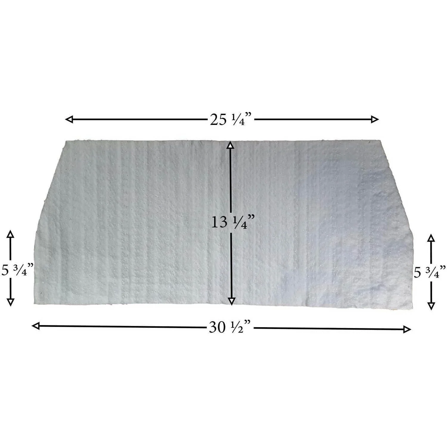 Quadra-Fire 7100FP Ceramic Blanket: SRV433-0920