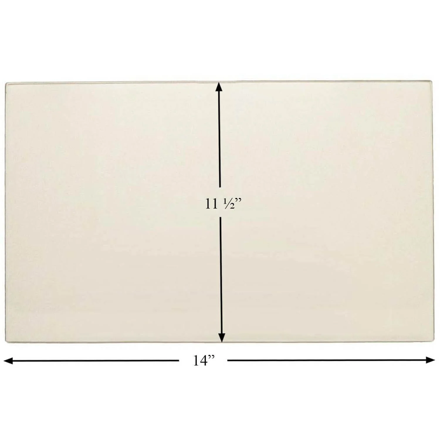 Quadra-Fire Bodega Bay Glass (14" x 11 1/2"): 832-3550-AMP - Image 2
