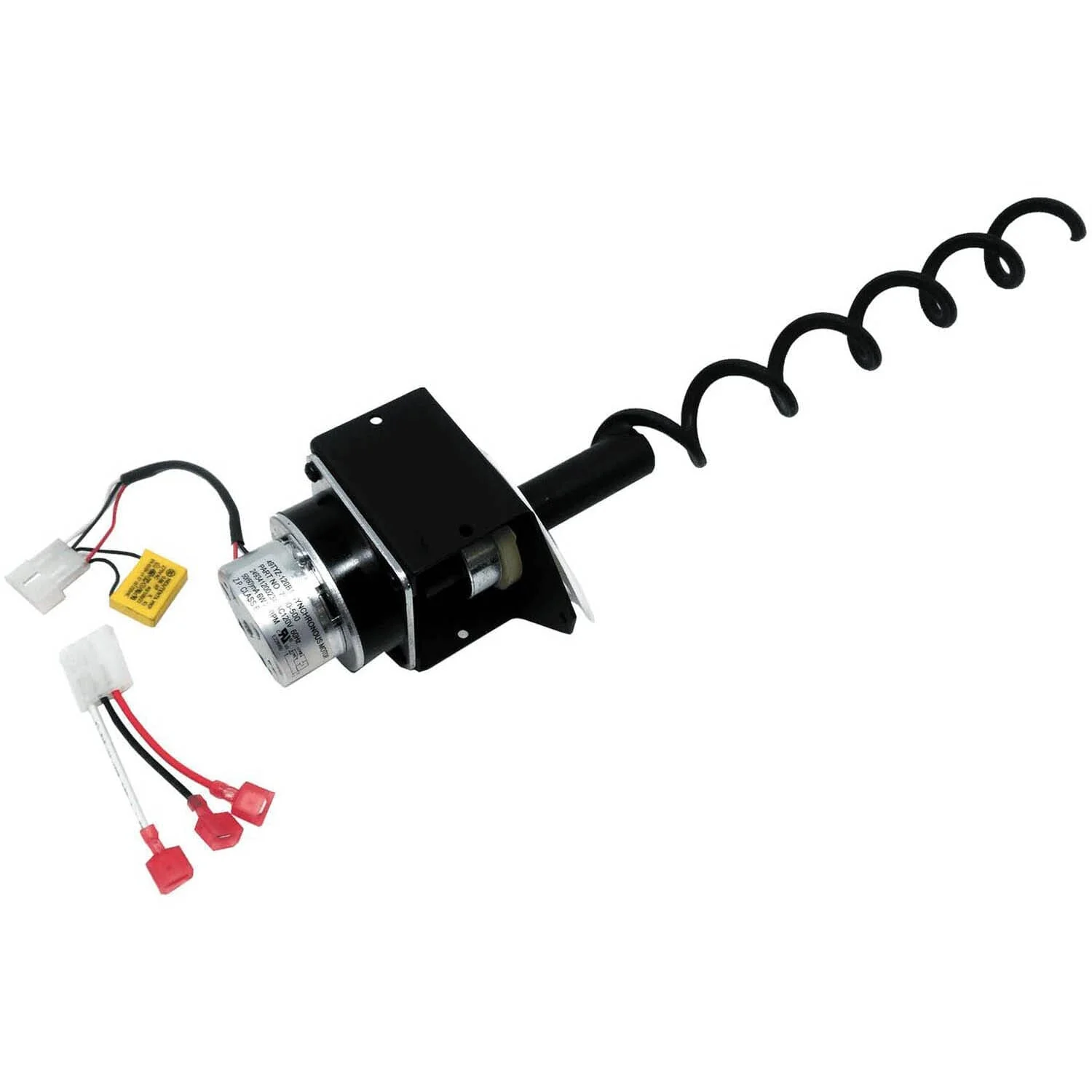 Quadra-Fire Castile Insert Feed Motor Assembly: SRV414-5400-AMP