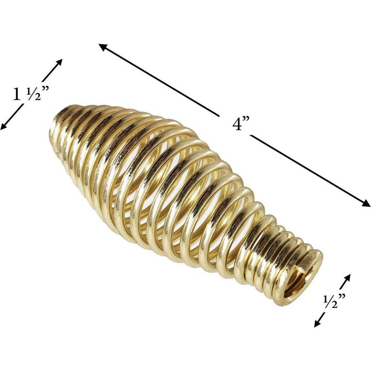 Spring Handle With A Variety of Color Options, Fits-1/2" Rod, Measures 4" Long by 1-1/2" Wide, SH2-1/2" - Image 4