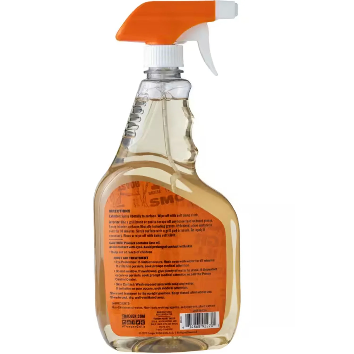 Traeger All Natural Grill Cleaner 32oz: BAC403 - Image 2