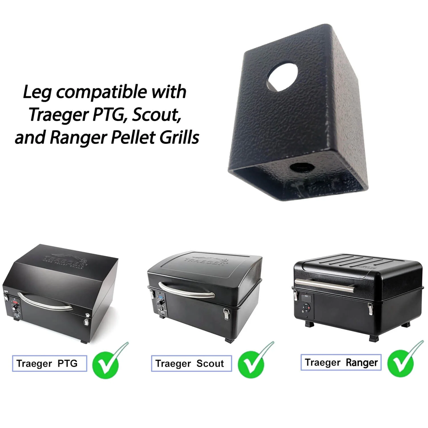Traeger Leg for Portable Pellet Grills, KIT0230 - Image 5