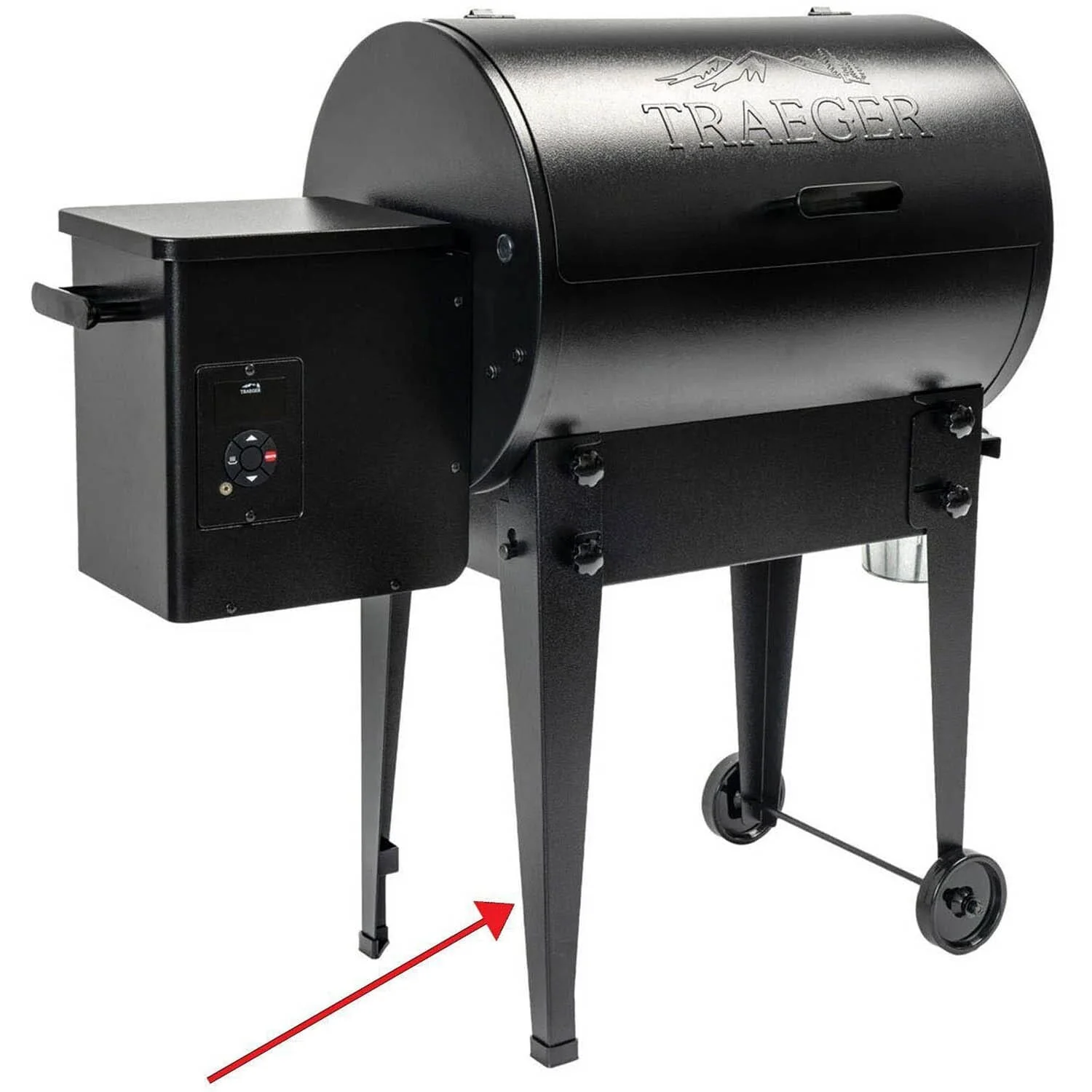 Traeger Tailgater Left Front Leg Assembly (SUB407), KIT0045 - Image 3