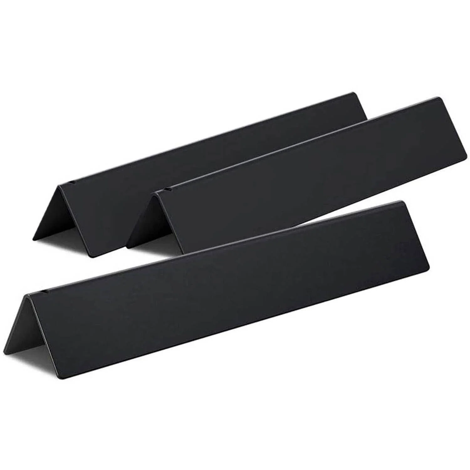 Weber Black Porcelain-Enameled Flavorizer Bar Measures 15.3" L x 3.5" W x 2.5" H.: 7635-AMP - Image 2