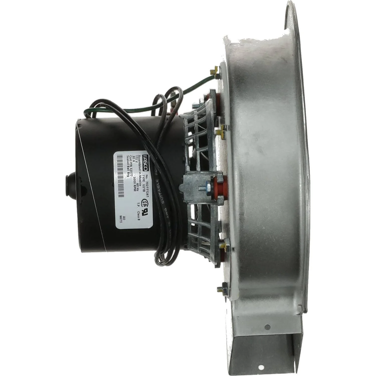 Lennox Winslow PI40 Combustion Blower: H6019-AMP - Image 5