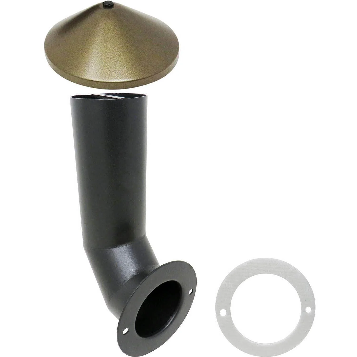 Z Grills Chimney and Bronze Cap Kit for 6002B Series Pellet Grills, ZG-CC-600 - Image 2