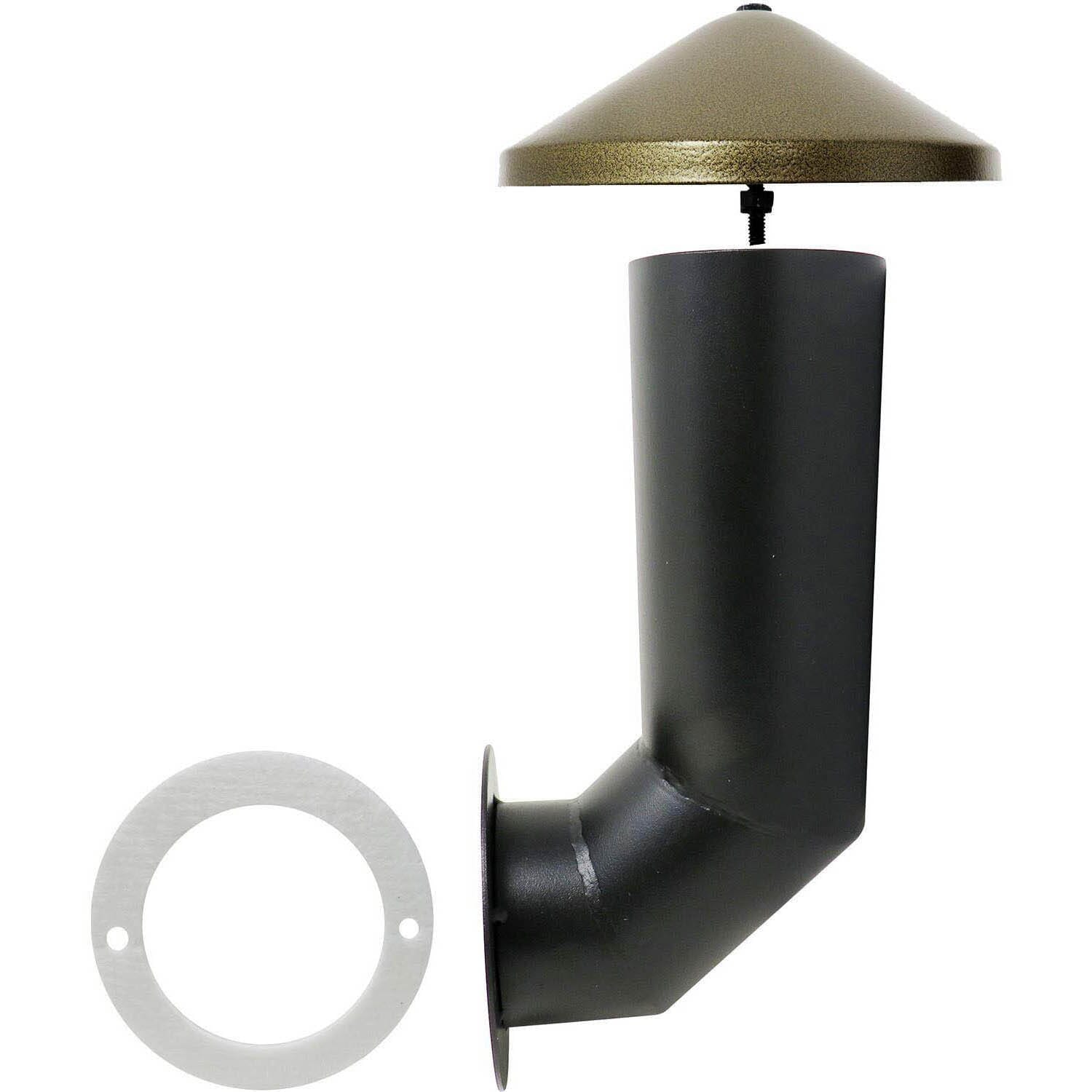 Z Grills Chimney and Bronze Cap Kit for 6002B Series Pellet Grills, ZG-CC-600 - Image 3